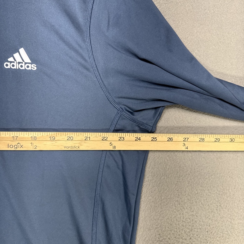 Adidas Hoodie 1/4 Zip Mens Sz XL Primegreen Pullover Golf Sweatshirt Athleisure‎ - Picture 3 of 12